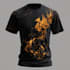do creative tshirt and custom t shirt logo design