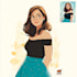 create a beautiful disney style portrait