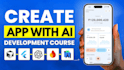 teach you how to create a flutter app using ai tools