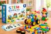 design creative educational toy packaging box with 3d mockup