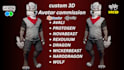 fix, edit or rig vrchat avatar, furry nsfw model, vtuber character or pc quest