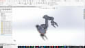 design and simulate robotic arm