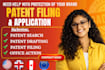 draft file your US patent application provisional or utility