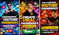 design high CTR clickable youtube thumbnails to boost your channel