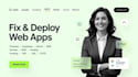 deploy firebase hosting domain dns base44 replit app supabase backend vercel aws