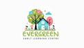 design a clean and modern education logo