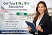 get your ein and itin as caa from the irs