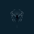 make 2d fantasy, sci fi, rpg game logo title in dark theme