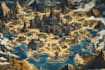 do fantasy map illustration for map