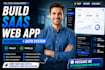 build a saas web app with dashboard and authentication