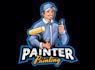 create professional and specially painting logo design