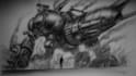 design sci fi mecha and robot concept art
