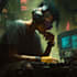 do cyberpunk futuristic city art