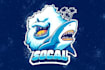 design proffesional yeti and shark logo