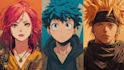 any character in anime style