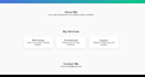 a responsive HTML CSS landing page