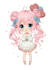 make custom kawaii chibi portrait