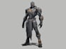 draw cool robot or cyborg character
