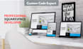 develop and design squarespace website with custom code