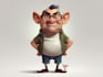 draw cute ugly cartoon caricature