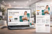 do figma website design, website UI UX design, figma design, website mockup