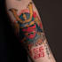 make a traditional japanese irezumi tattoo