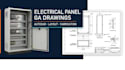 create professional electrical panel ga and fabrication drawings in autocad