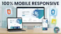 design a professional responsive landing page