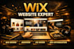 build wix website design redesign fix wix bugs SEO optimization
