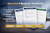 prepare structured executive reports and briefing documents
