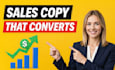 write SEO product descriptions and high converting sales copy