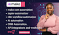 fix make com, n8n, made com, zapier automation, make com automation expert