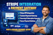 integrate stripe payment gateway in wordpress or woocommerce professionally