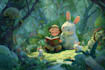 draw 3d children book illustration and book cover
