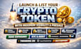 launch and list your crypto token with maximum visibility, presale token