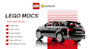 design a custom 3d lego mocs, ship with bricklink studio and PDF instructions