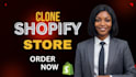 copy, redesign shopify store, clone, revamp, copy shopify website