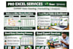 clean, format and fix messy excel data professionally