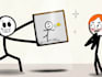 make paint explainer videos like monkeyexplains or stickman style