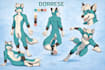do furry reference sheet oc anthro nsfw ref sheet fursona reference sheet