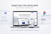 create webflow cms website design development webflow to figma developer