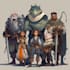 do a dnd, fantasy character, dnd party
