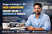 build square website redesign squarespace website squareonline ecommerce store