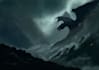 create cinematic fantasy landscape, dragons, and creatures