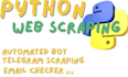 develop python, automation project, telegram, bot, scraping, crawler, checker