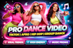 create a viral dance video tiktok dance group dance