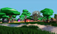design a custom roblox game development with advanced scripting and UI systems