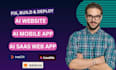 develop lovable ai website, mobile app, web app, fix replit ai, base44, supabase