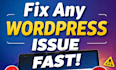 fix any wordpress and woocommerce problems