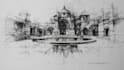 do architecture sketches in high quality